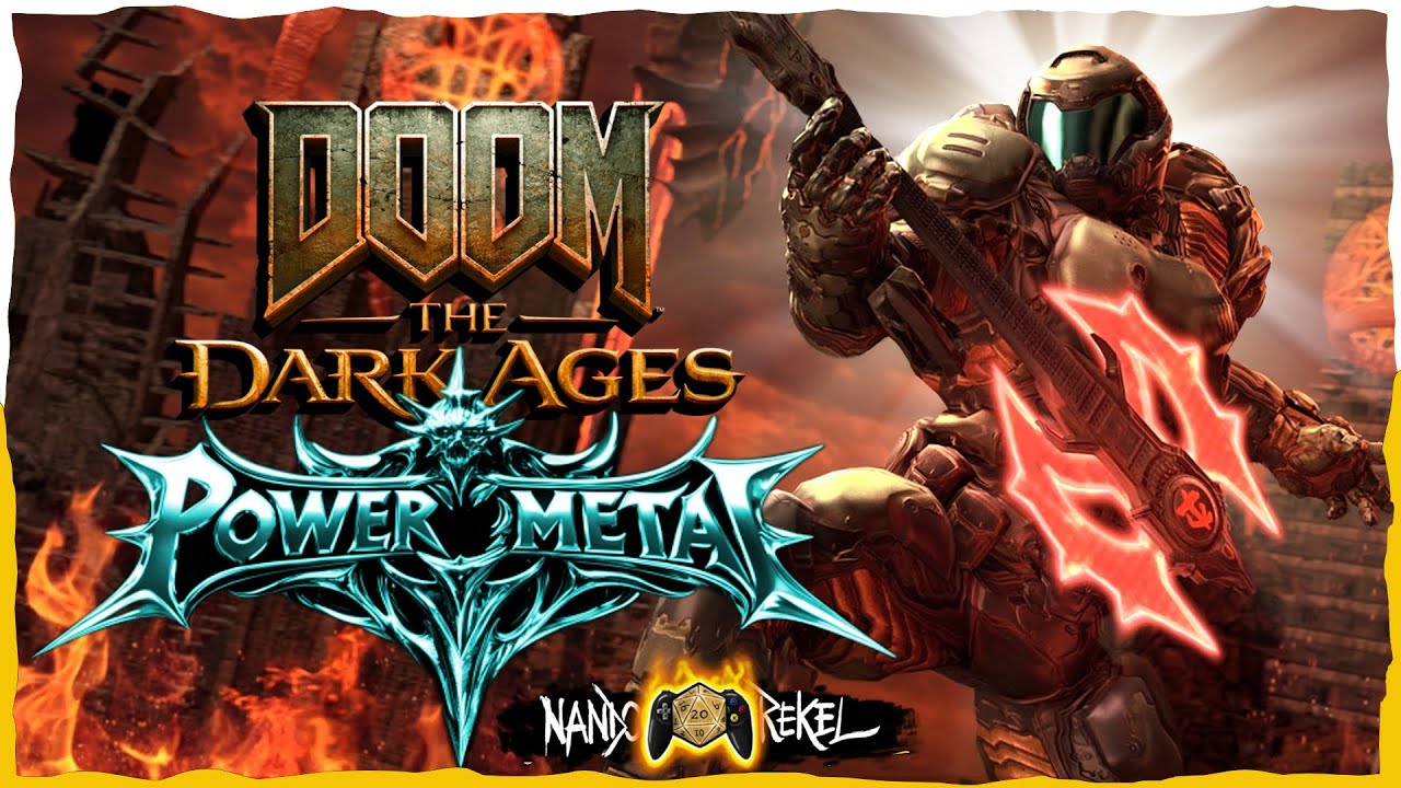 Trailer de Doom: The Dark Ages no Estilo POWER METAL - 2025 4k