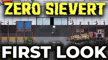 First Impressions of this new Tarkov like Top Down Apocalyptic Survival Game | Zero Sievert