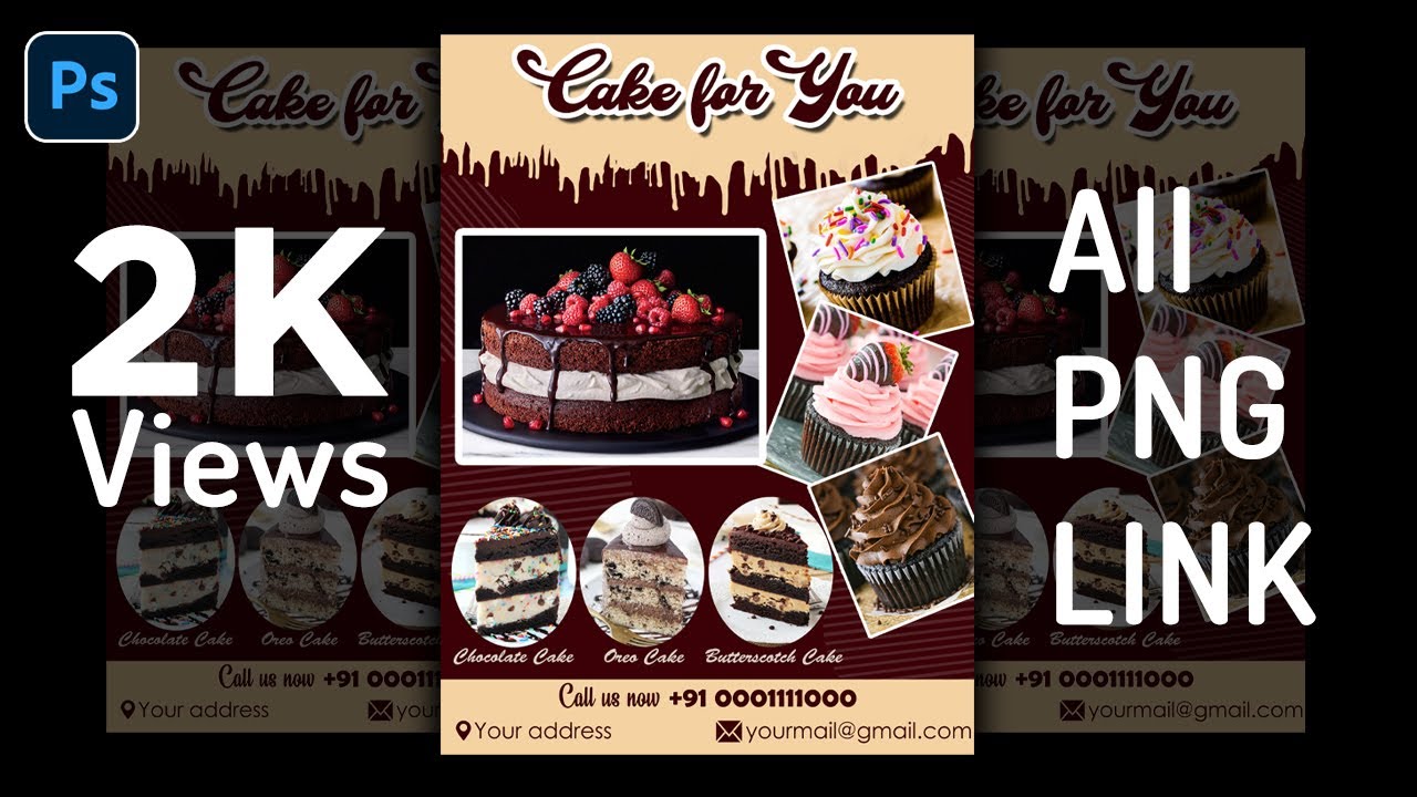 Cake Poster | Cake Poster Maker | BrandCrowd