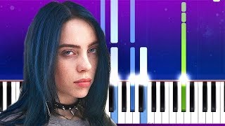 Video thumbnail of "Billie Eilish - everything i wanted (Piano Tutorial)"