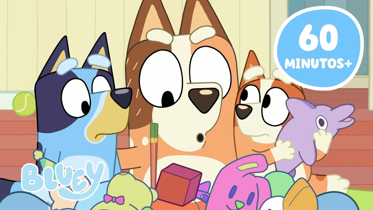 🔴EN VIVO: 60 MINUTOS Los Juguetes Favoritos de Bluey y Bingo | Bluey Español Canal Oficial