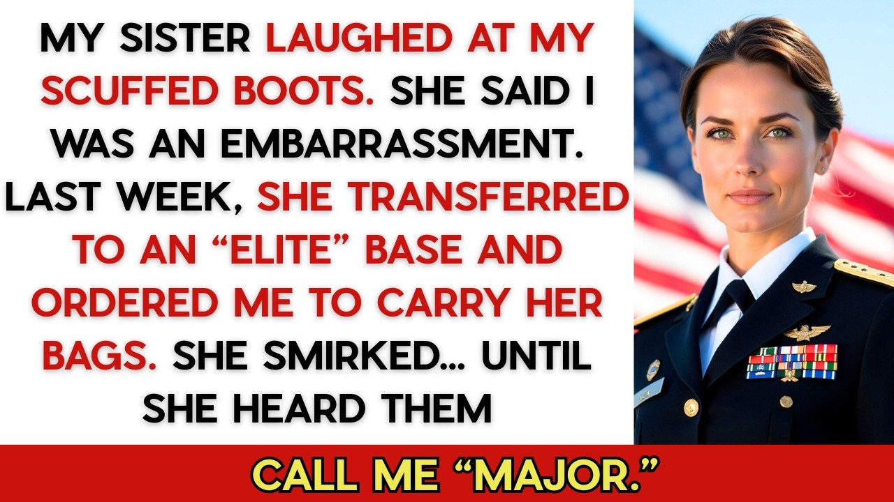 My Sister Laughed At My Scuffed Boots — She Didn't Know I Command The Base She Works For.