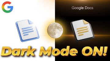 How to Turn on Dark Mode in Google Docs 2025