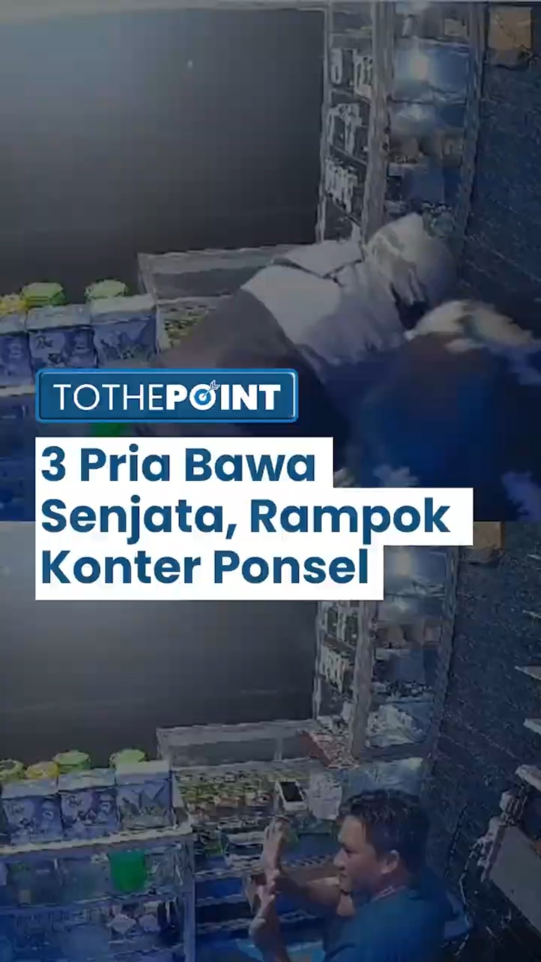 Perampokan Konter Ponsel di Aceh Tamiang, 3 Pria Bersenjata Api Terekam CCTV, Penjaga Digetok Pistol
