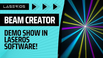 Beam Creator demo show in LaserOS software! #lasercube