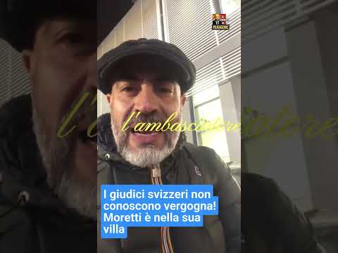Gianluigi Paragone - I giudici svizzeri non conoscono vergogna! Moretti è nella sua villa (24.01.26)