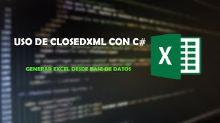 Exportar datos SQL Server a Excel
