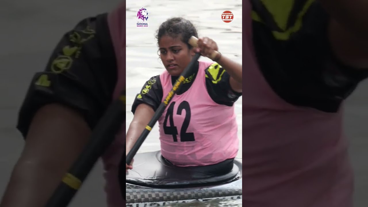 Canoeing, Canoe Slalom, 36th National Games Gujarat 2022.