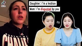 Korean Girls React to 'Coming Out' TikToks