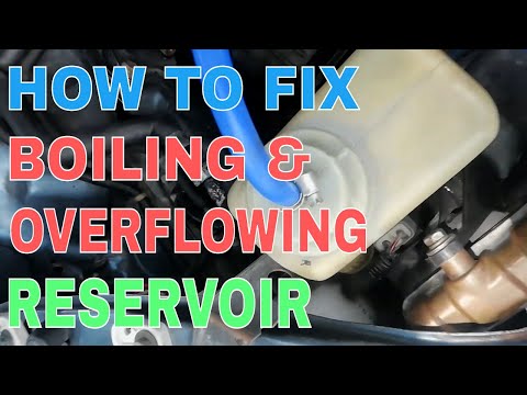 Video: Dapat bang puno ang coolant overflow tank?