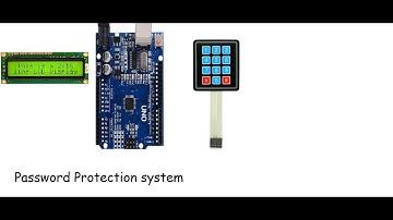 Password protection system by using Arduino uno ,keypad and LCD