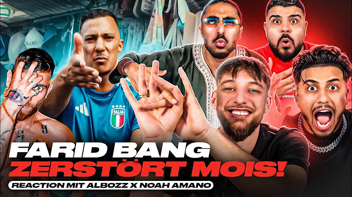 EX MOIS SIGNING ALBOZZ DREHT DURCH WEGEN MOIS DISS❗️ FARID BANG - OBDACHLOSER | Reaction