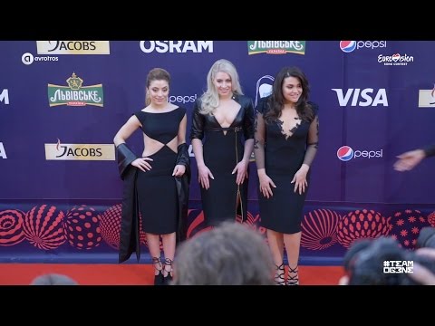 OG3NE shined at the Eurovision Red Carpet | TeamOG3NE