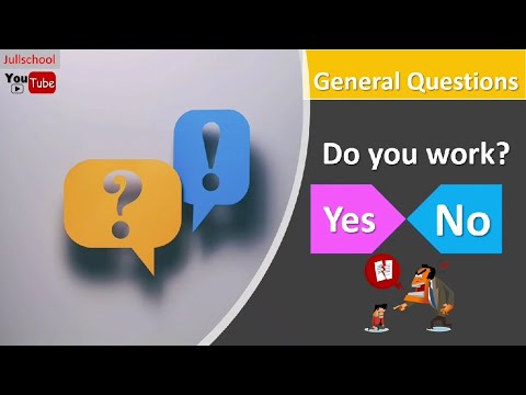 Общие вопросы в английском / General Questions #learnenglish #english #englishgrammar