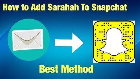 HOW TO LINK UP SARAHAH WITH SNAPCHAT [3 METHODS] 2017 LATEST