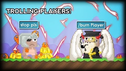 TROLLING PLAYERS WITH DEV POWERS?!?| Growtopia