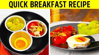 25 SIMPLE BREAKFAST RECIPES TO COOK IN 5 MINUTES || New Ways Of Cooking Eggs!