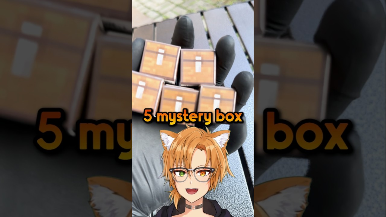 mystery box minecraft.. #shorts