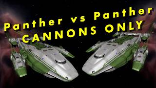 Cannons ONLY Panther Battle | Elite Dangerous