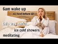 i tried the  1 BILLION morning routine .. BILLIONAIRES do this?!
