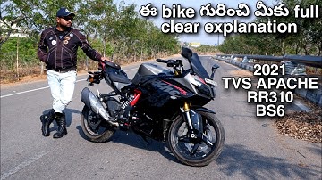 2021 TVS Apache RR310-BS6 Full Detailed Explanation |Why its different? Onroad price & Features