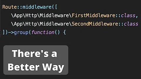 Laravel Middleware Groups: How To Use Them