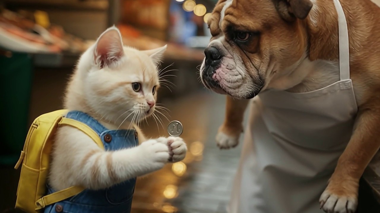 🐾 Brave Little Kitten Jeannie's Secret Mission! 🐱