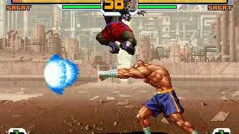 SNK vs. Capcom: Chaos - Sagat vs. Sagat
