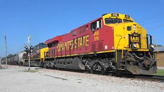 IAIS 516 & 510 With BNSF Power, Wilton, IA 8/20/26