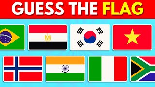 🚩 Guess the Country by the Flag | Easy, Medium, Hard, Impossible | Flag Quiz