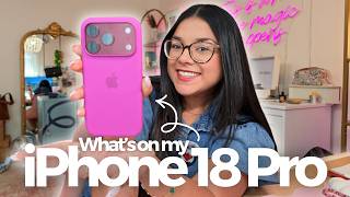 What’s on my iPhone 18 Pro | Widgets and Customizations 💕☕️📱