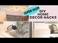 Easy DIY IKEA HOME DECOR HACKS | Super Easy Room Decor!