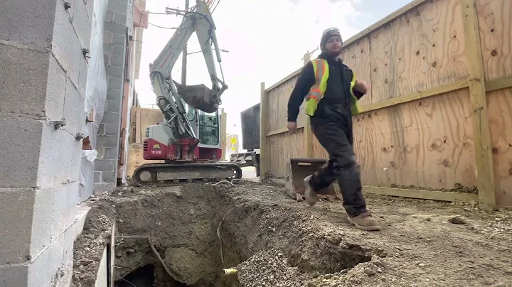 Takeuchi FR Series Mini Excavator Advantage Over Other Machines It’s Size.