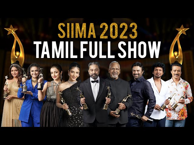 SIIMA 2023 Tamil Main Show Full Event | Kamal Haasan, Madhavan, Mani Ratnam, Trisha, Keerthy Suresh class=