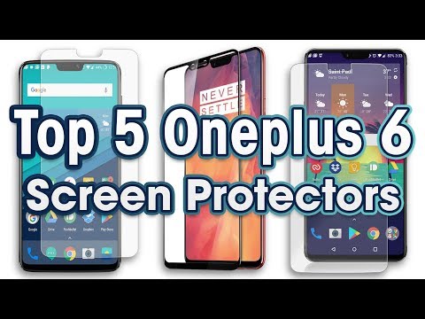 Top 5 OnePlus 6 Screen Protectors (Curved Plastic & Tempered Glass)!