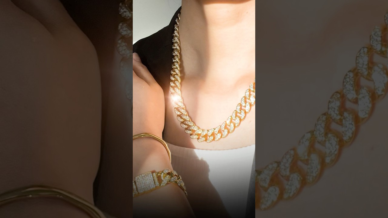 🔥Best Gold Chain Necklace Women’s Trending Vibes 