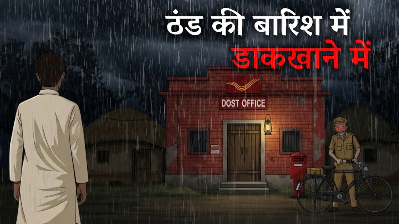 ठंड की बारिश में डाकिए का छलावा | Barish ka chalawa | hindi horror kahani | horror story in hindi