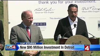Celebrity New $95 million investment in Detroit Wealth