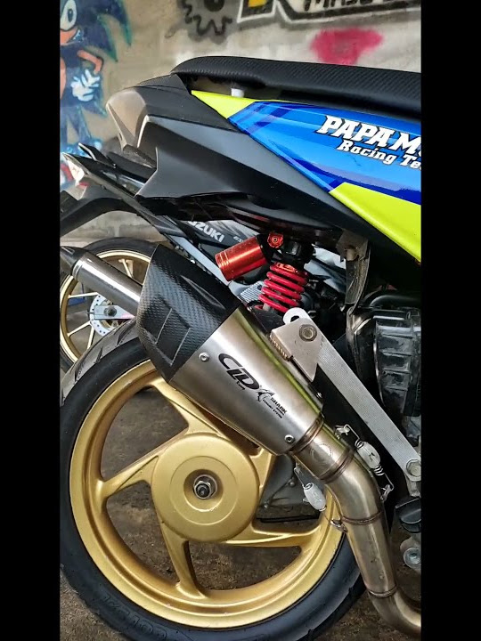 Test sound Knalpot Cld Shark original Beat karbu Roadrace #shorts