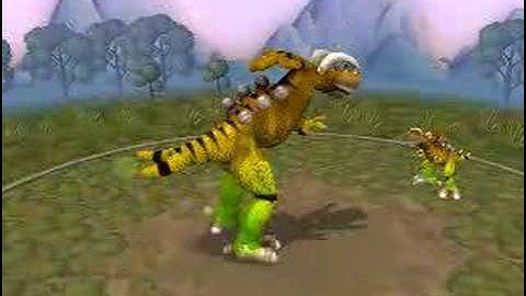 Spore Creature Creator Video-alien t-rex