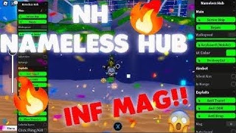 ROBLOX Hoopz Infinite Range Mag Script, Best Hoopz Out Now - Nameless Hub (Discord In Desc)