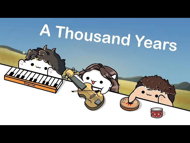 Bongo Cat - A Thousand Years (Cover Version) 🎧