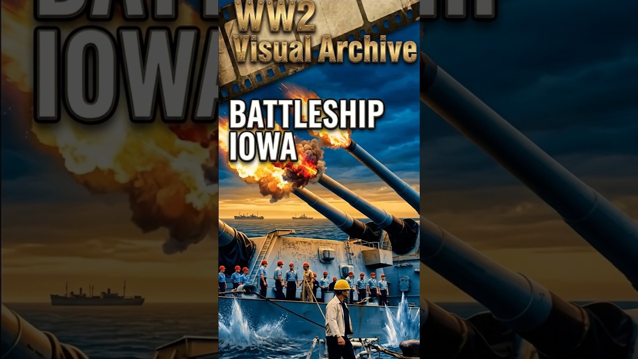 USS New Jersey POV Heavy Gun Iowa-class Battleship