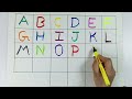 abcd in English | A to Z English Alphabets abcd | a for apple b for ball | dotted abc tracing