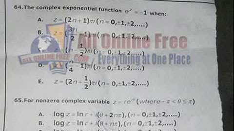 Original NTS ESE Math Science Past Paper Solved 2016 _ 2017