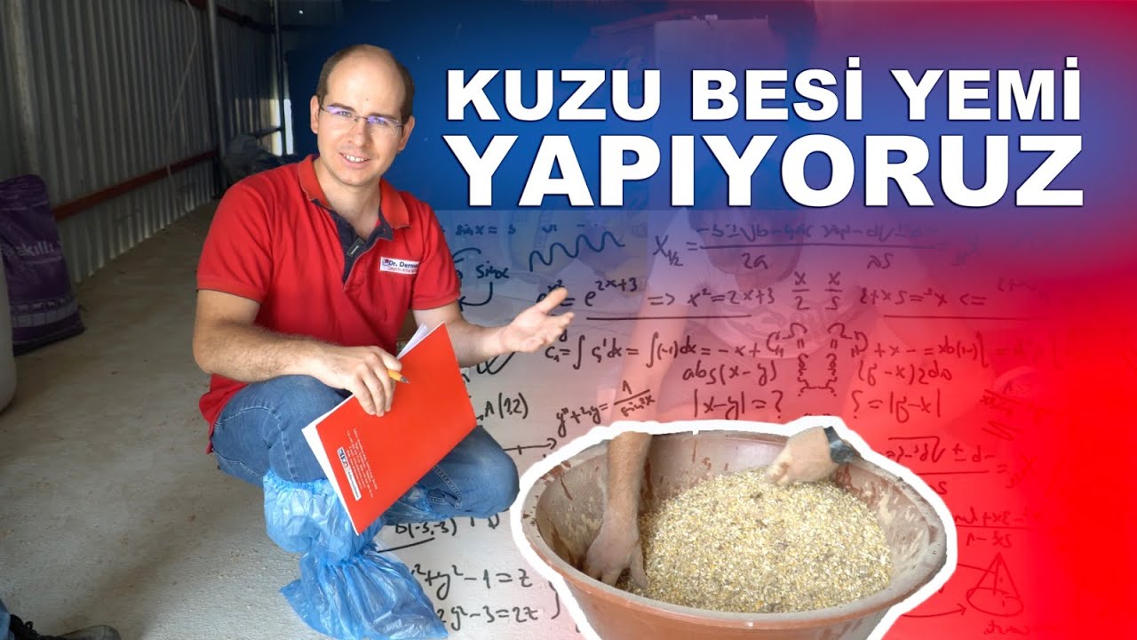 2 Çeşit Kuzu Besi Yemi Yapıyoruz | Kendi Yemini Yapanlar Kaçırmasın