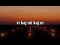 Vi kaj mi kaj ni