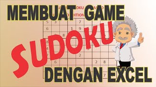 TUTORIAL EXCEL - MEMBUAT GAME SUDOKU DENGAN EXCEL screenshot 5