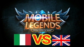 Mobile Legends England vs Italy National Contest 03/23/2017
