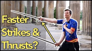 Famous FASTER Strikes & Thrusts from Below! Sword Fighting Basics Wealth